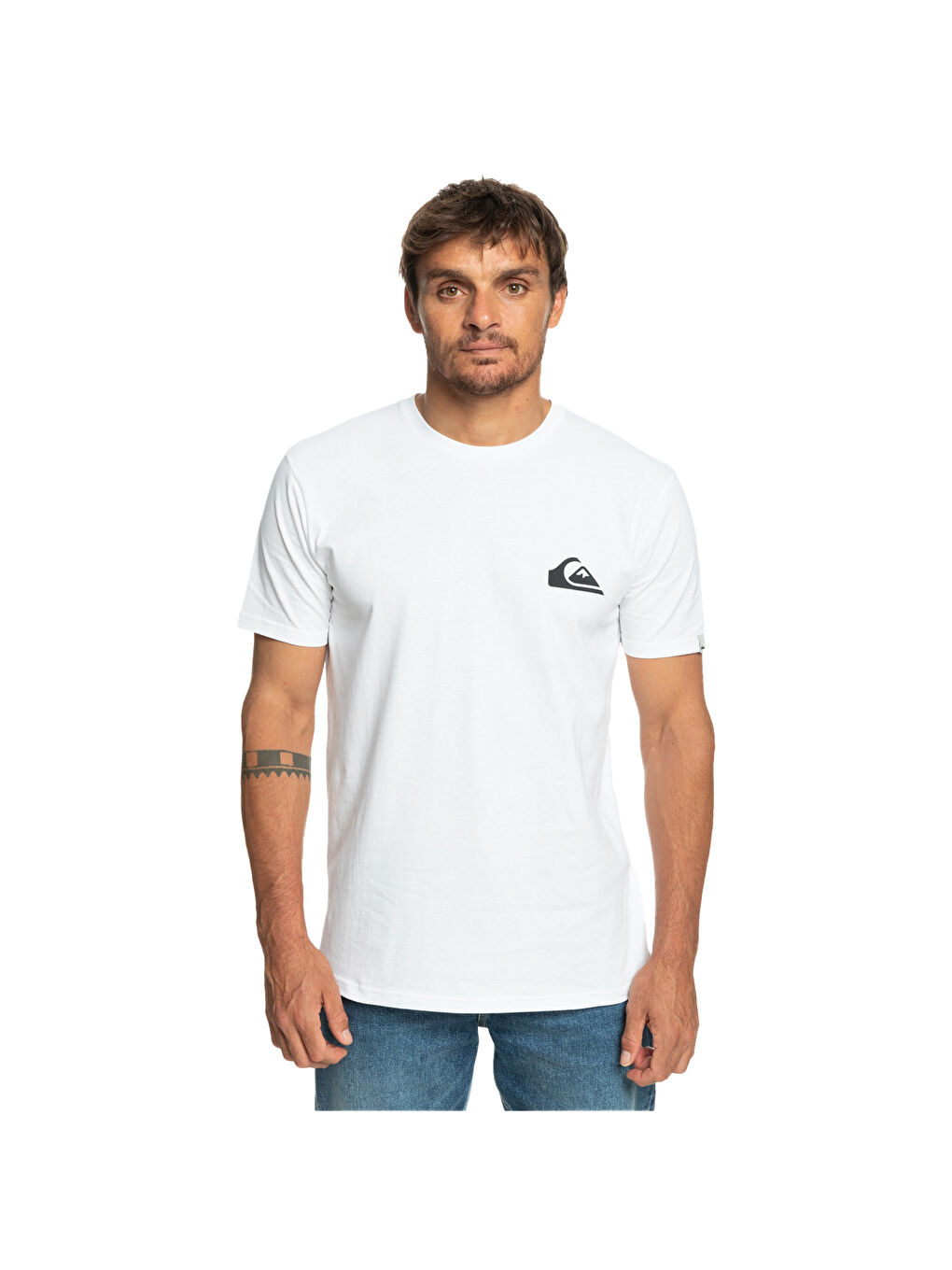 Beyaz Mwminilogo Erkek Renkli Tişört