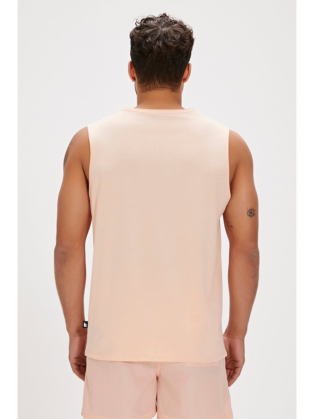 Rowan Pembe Erkek Kolsuz Tişört-4