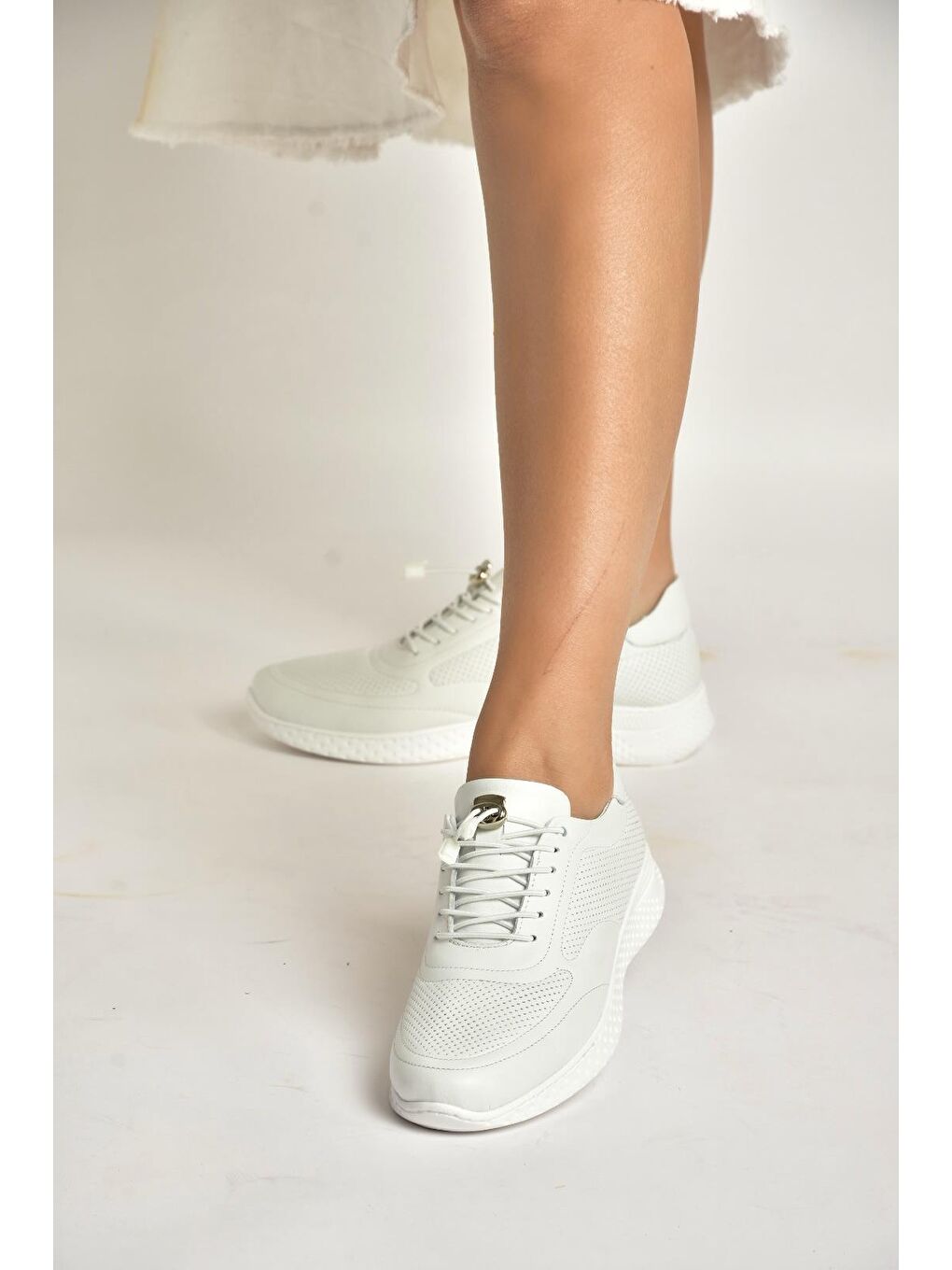 Beyaz Kadın Sneakers Y999255803-1
