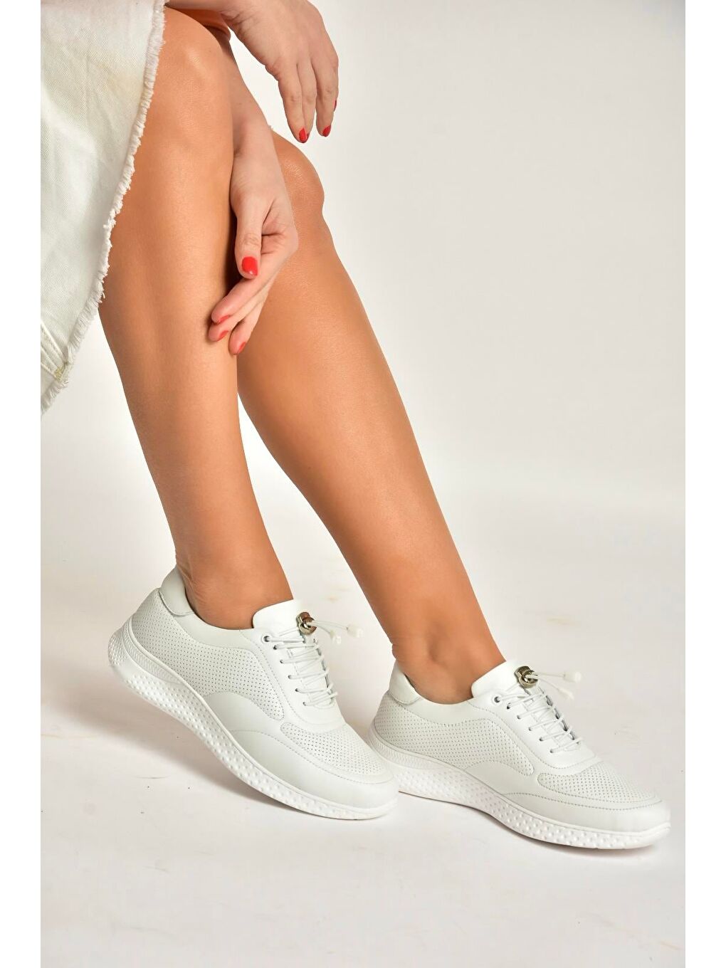 Beyaz Kadın Sneakers Y999255803-2