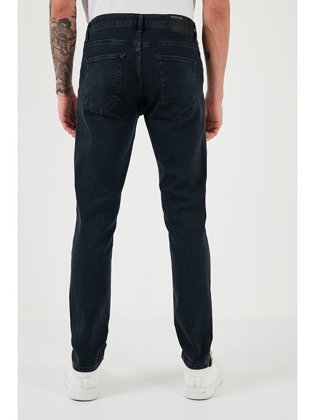 Buratti Lacivert Pamuklu Normal Bel Regular Fit Boru Paça Jeans 2210J116PARMA - 1