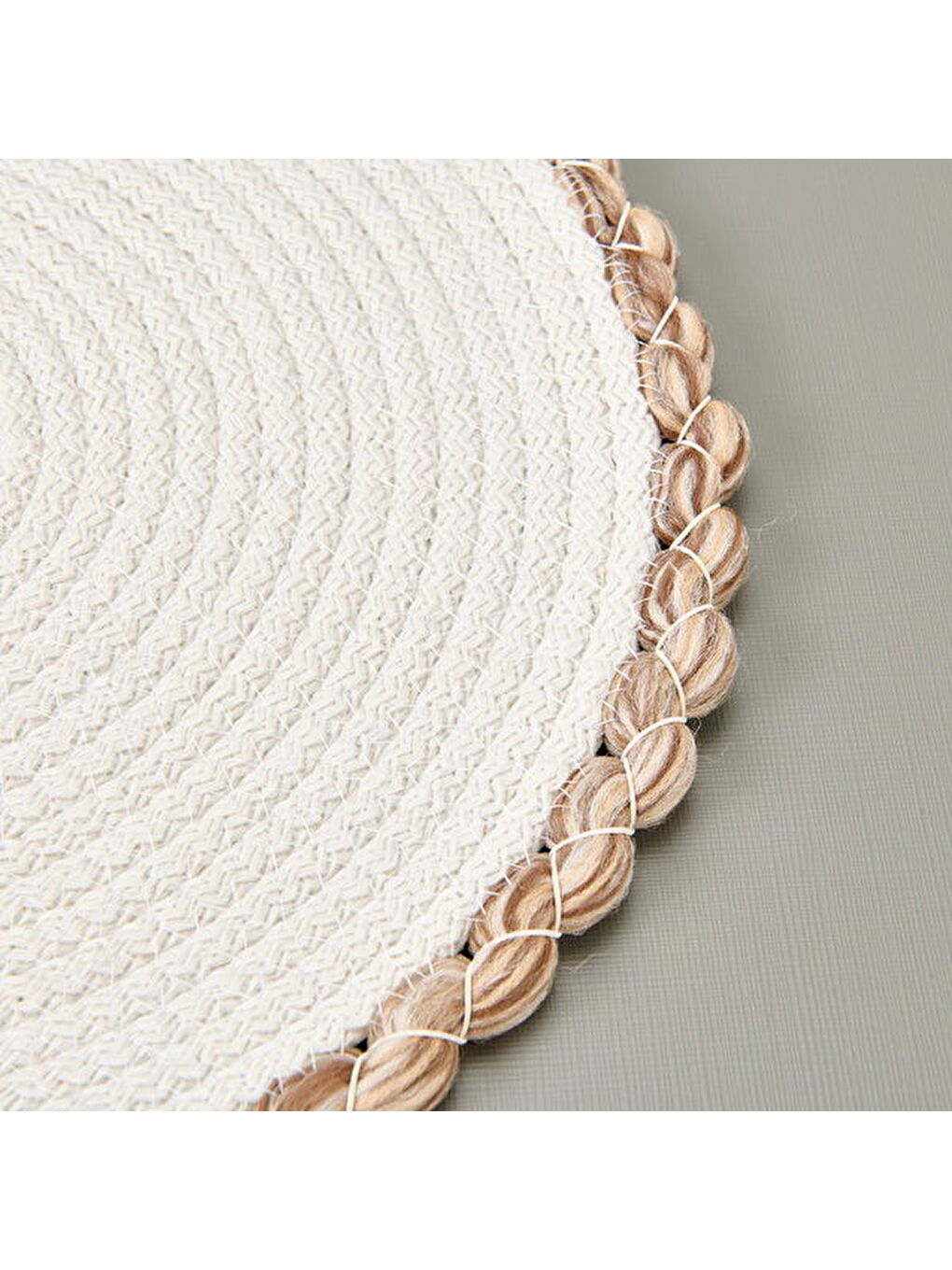 Soft Laetus Amerikan Servis - Ekru - 33x33 cm-1