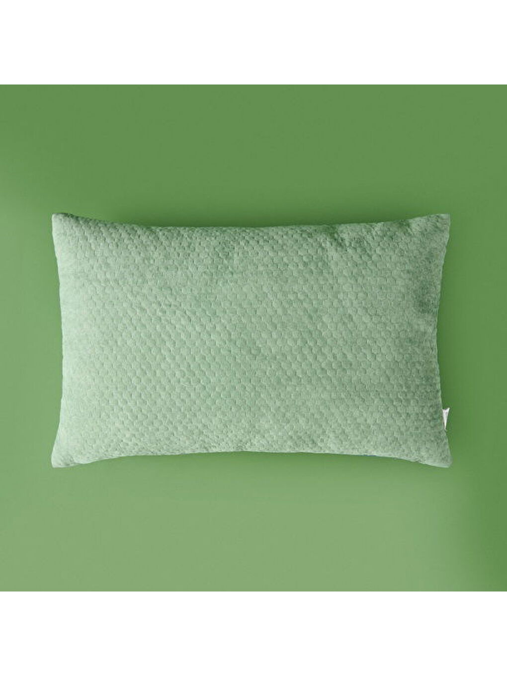 Soft Fabia Kırlent - Yeşil - 35x55 cm-1