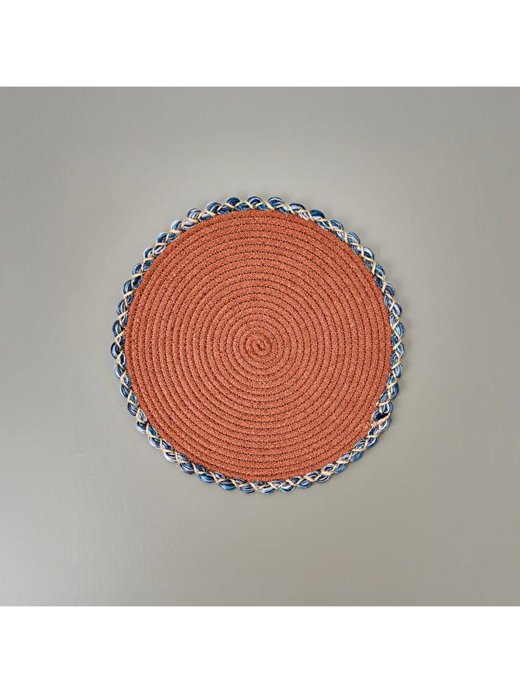 Evidea Kahverengi Soft Laetus Amerikan Servis - Kiremit - 33x33 cm - 1