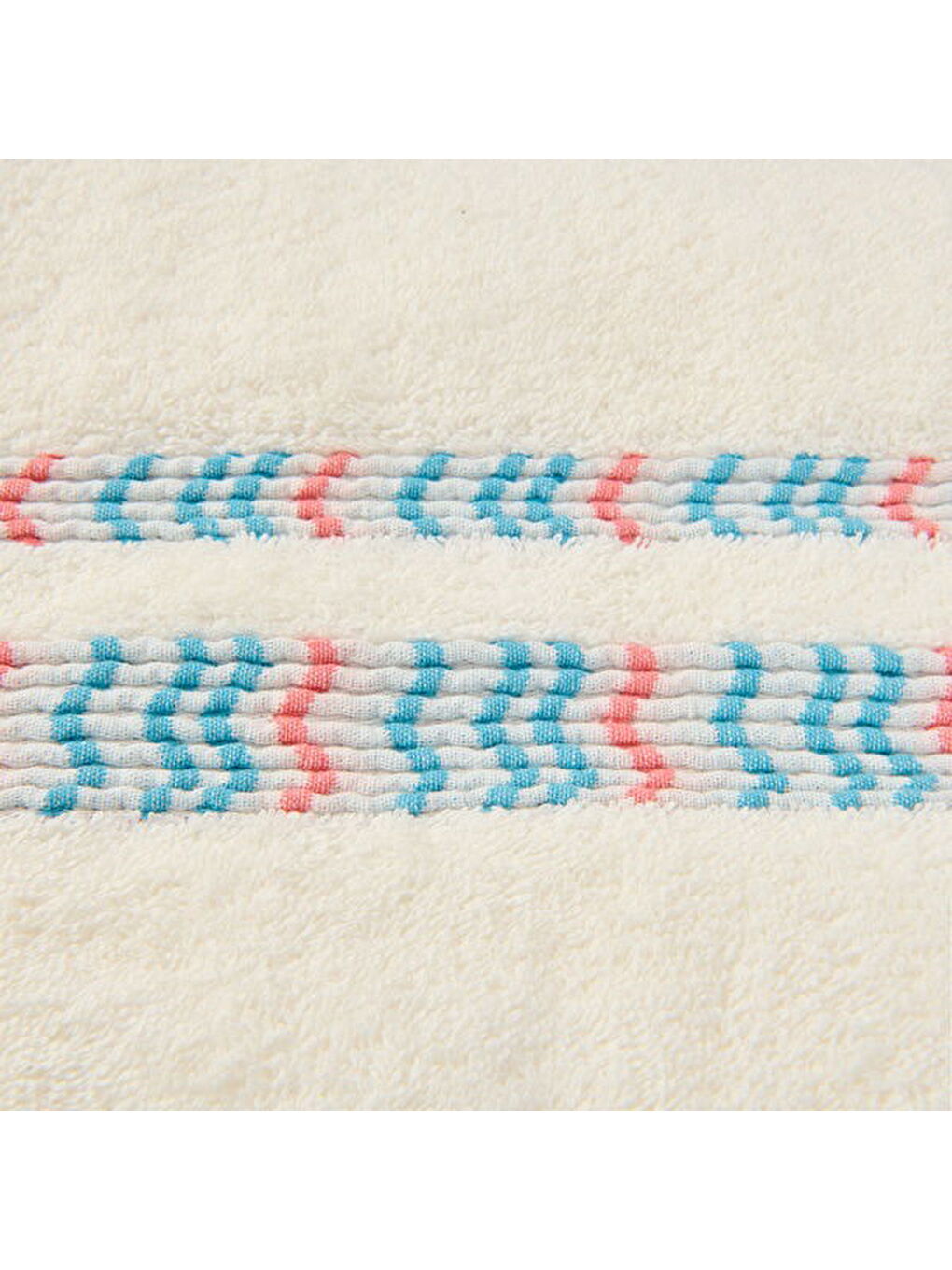 Soft Fiona Banyo Havlusu - Beyaz - 70x140 cm-1