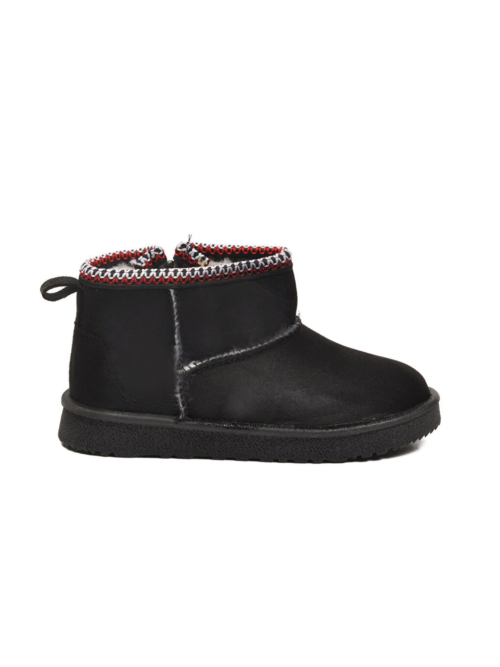 Siyah Süet İçi Kürklü Soğuğa Dirençli Kız Çocuk Bot Ugy F-1