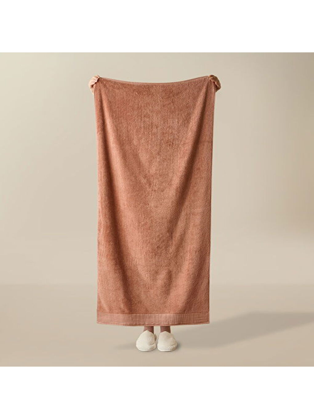 Pembe Soft Premium Banyo Havlusu - Gülkurusu - 70x140 cm