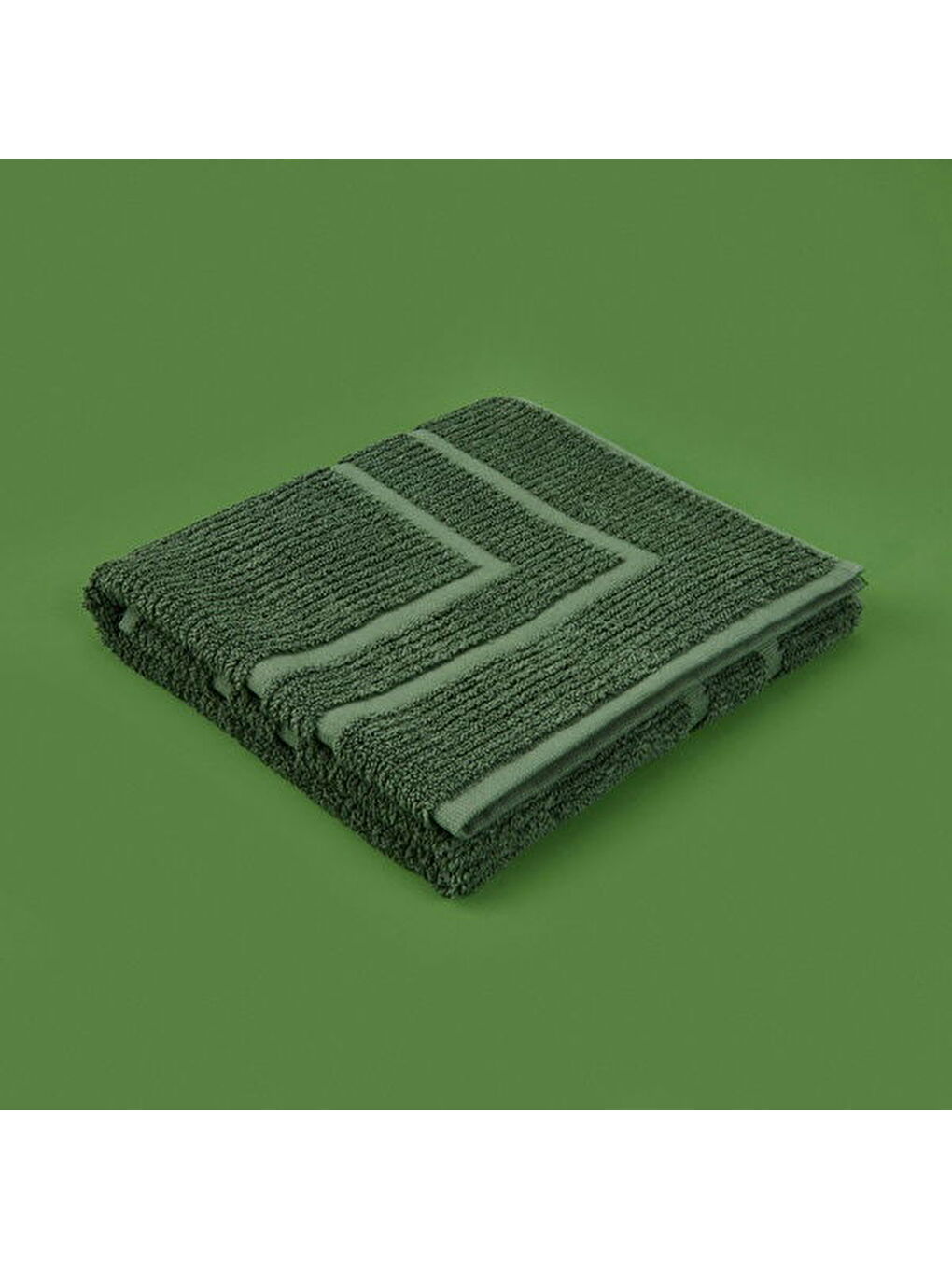 Soft Premium Ayak Havlusu - Haki - 50x70 cm-2