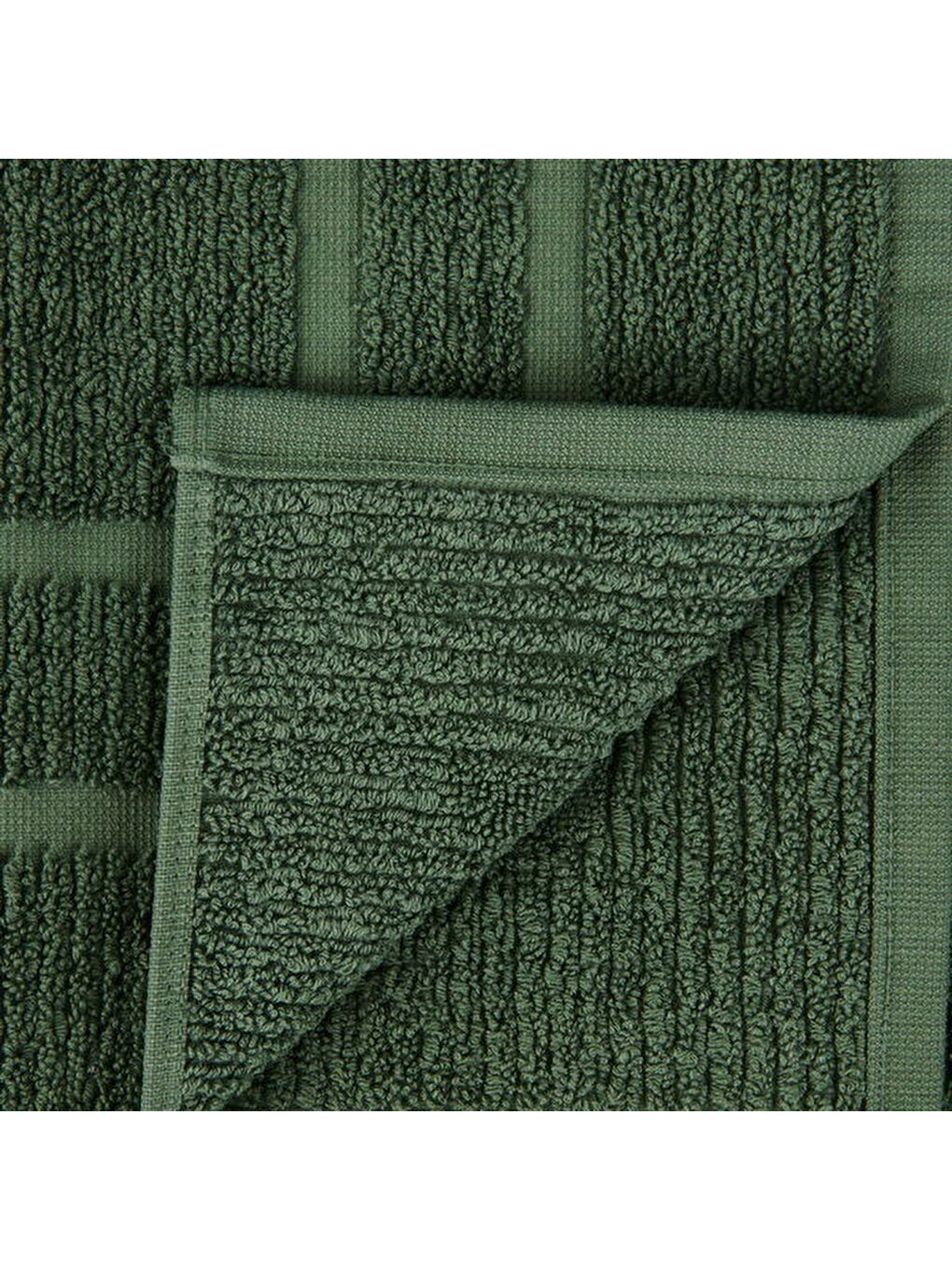 Soft Premium Ayak Havlusu - Haki - 50x70 cm-3