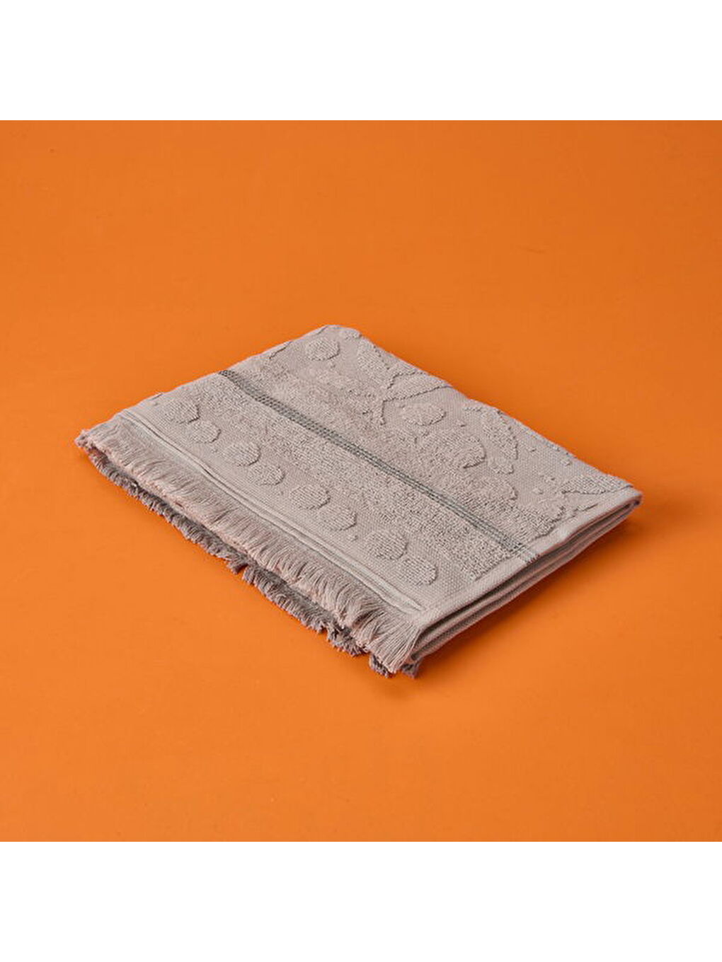 Soft Zeleno Yüz Havlusu - Gri - 50x70 cm-2