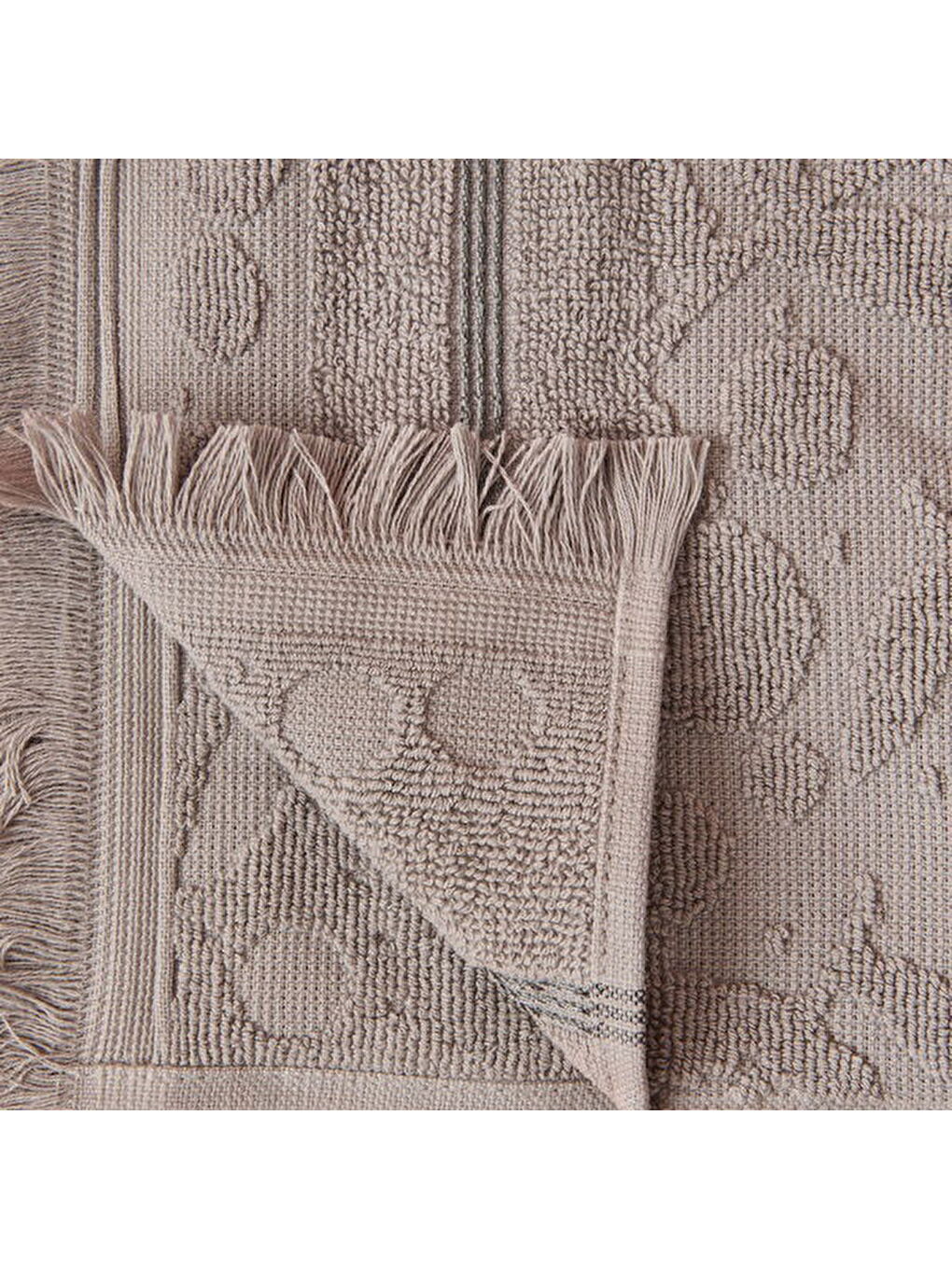 Soft Zeleno Yüz Havlusu - Gri - 50x70 cm-3