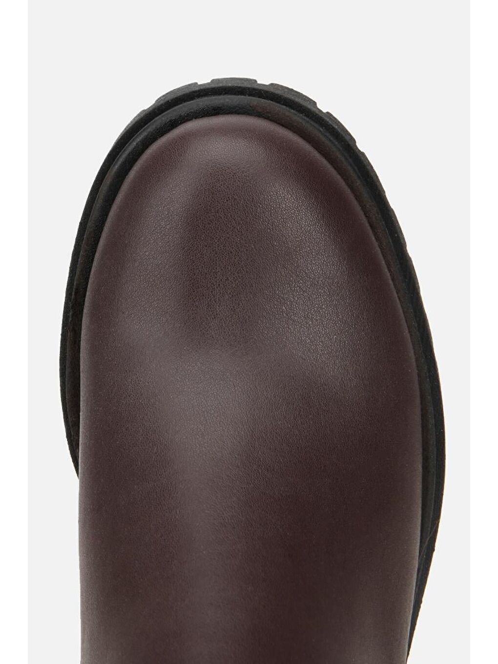 Kadın Kahverengi Kalın Tabanlı Topuklu Çizme-4