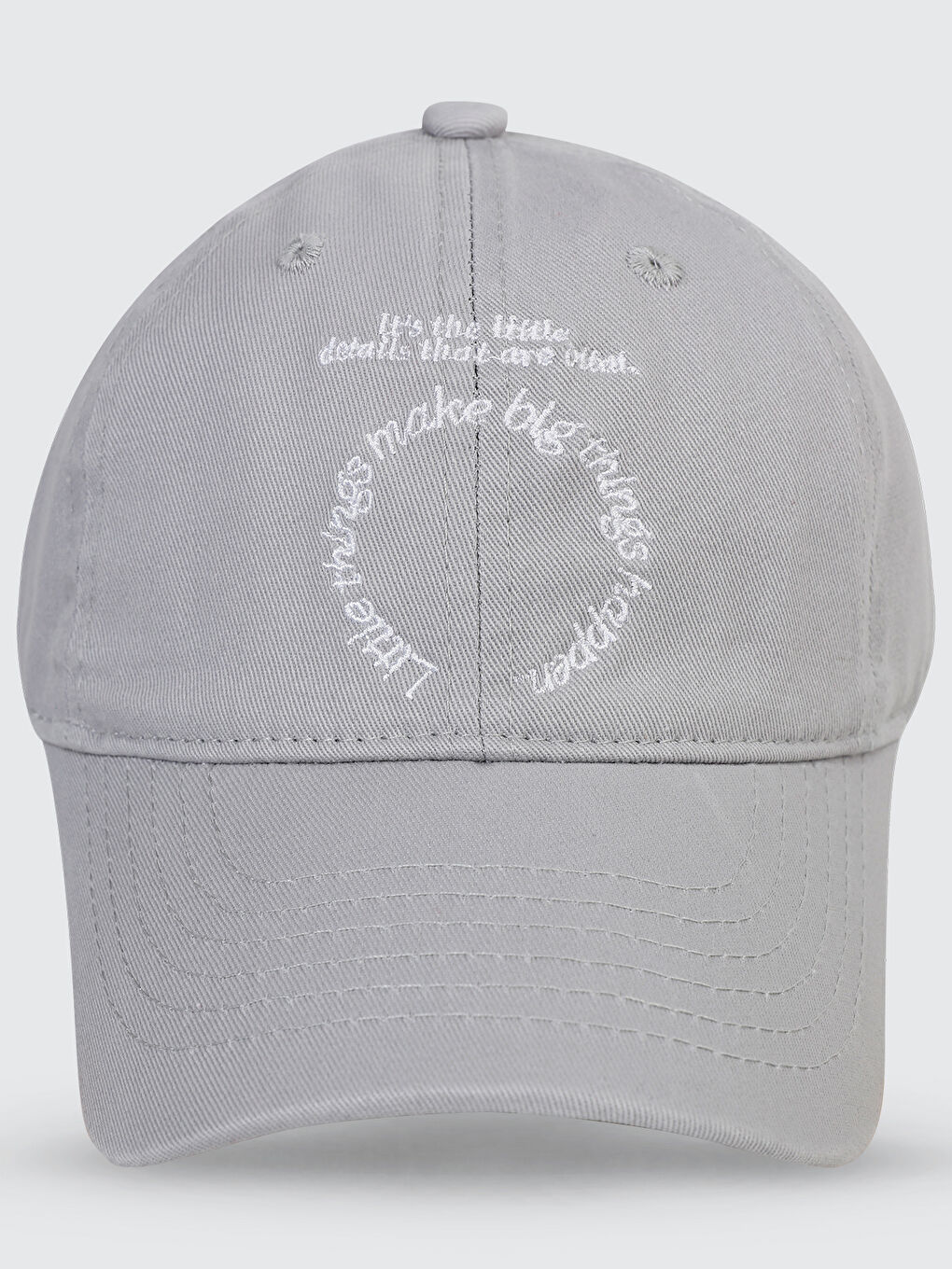 Kız Çocuk Şapka 9-15 Yaş Gri