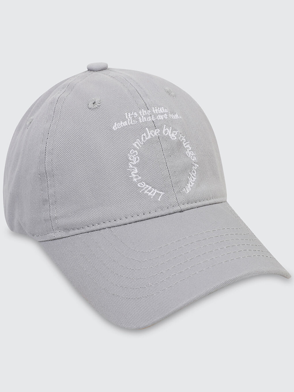 Kız Çocuk Şapka 9-15 Yaş Gri-1