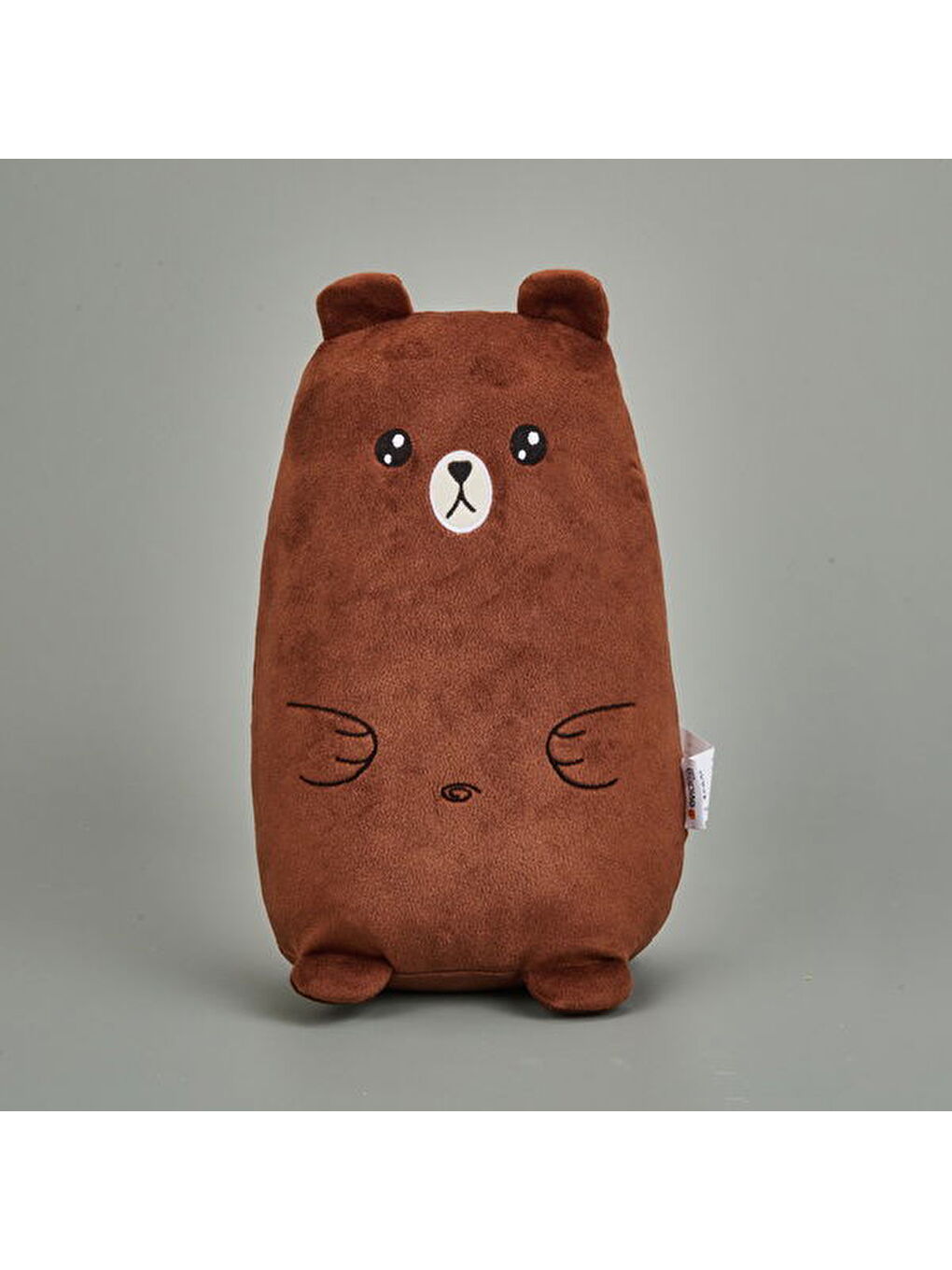 Evidea Soft Bear Figürlü Yastık - Kahverengi - 30x33 cm
