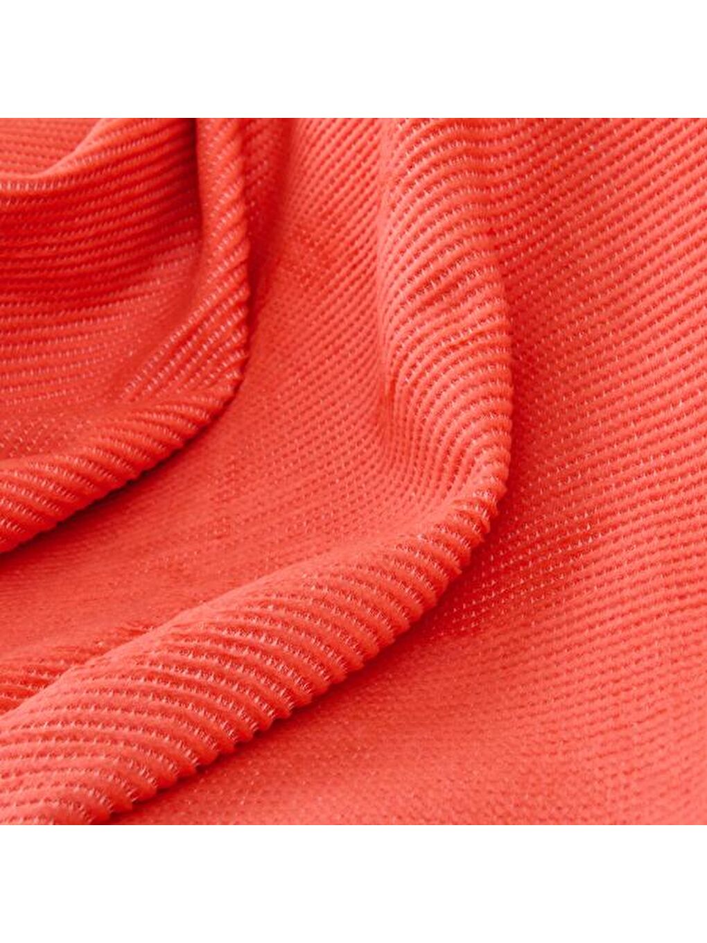 Turuncu Soft Moza Pamuklu Tv Battaniyesi - Yavruağzı - 130x170 cm-3