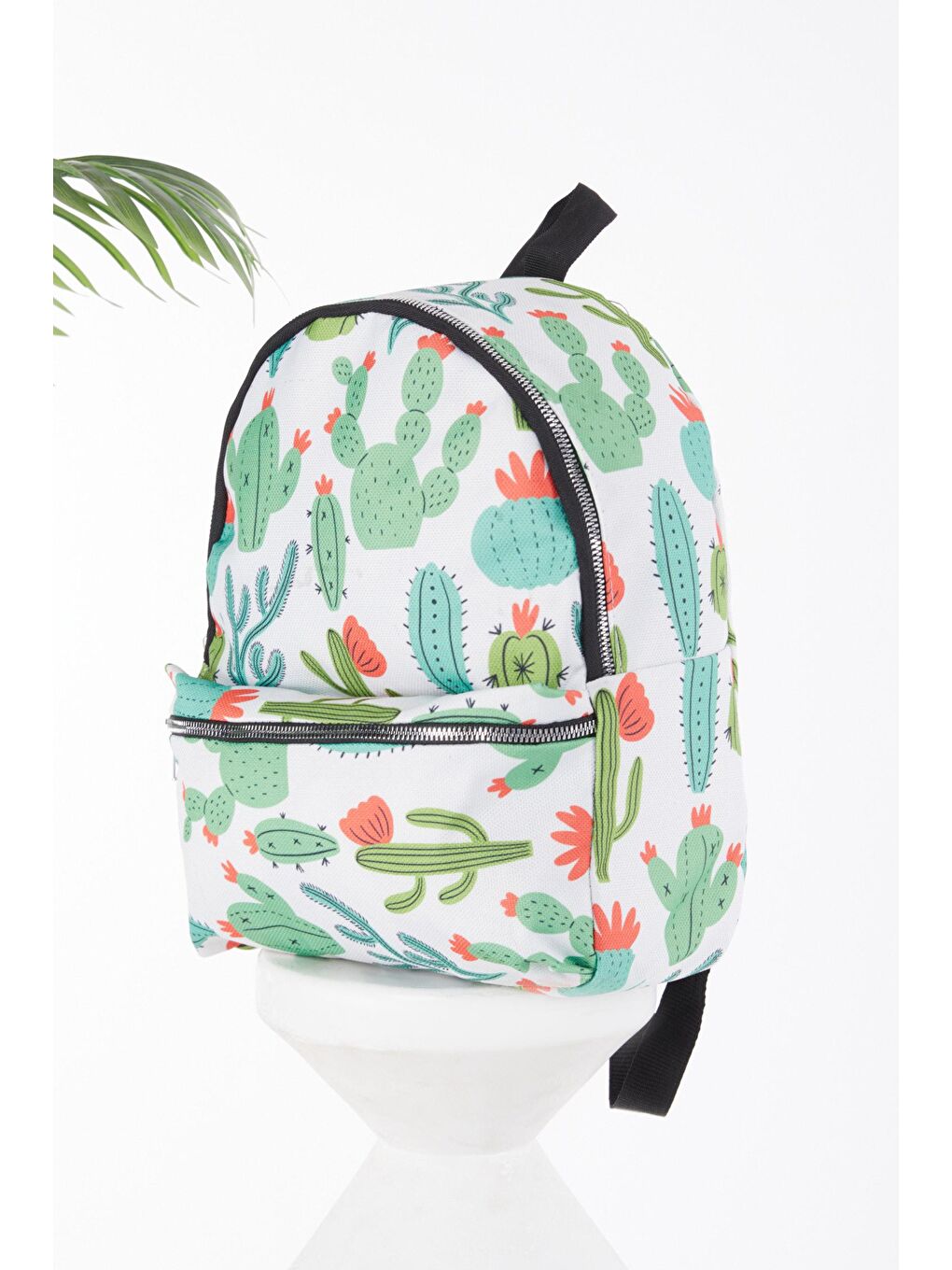 Kadın Beyaz Desenli Çanta - 24808