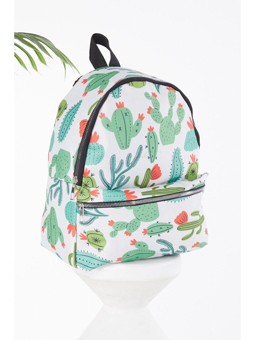 Kadın Beyaz Desenli Çanta - 24808-1