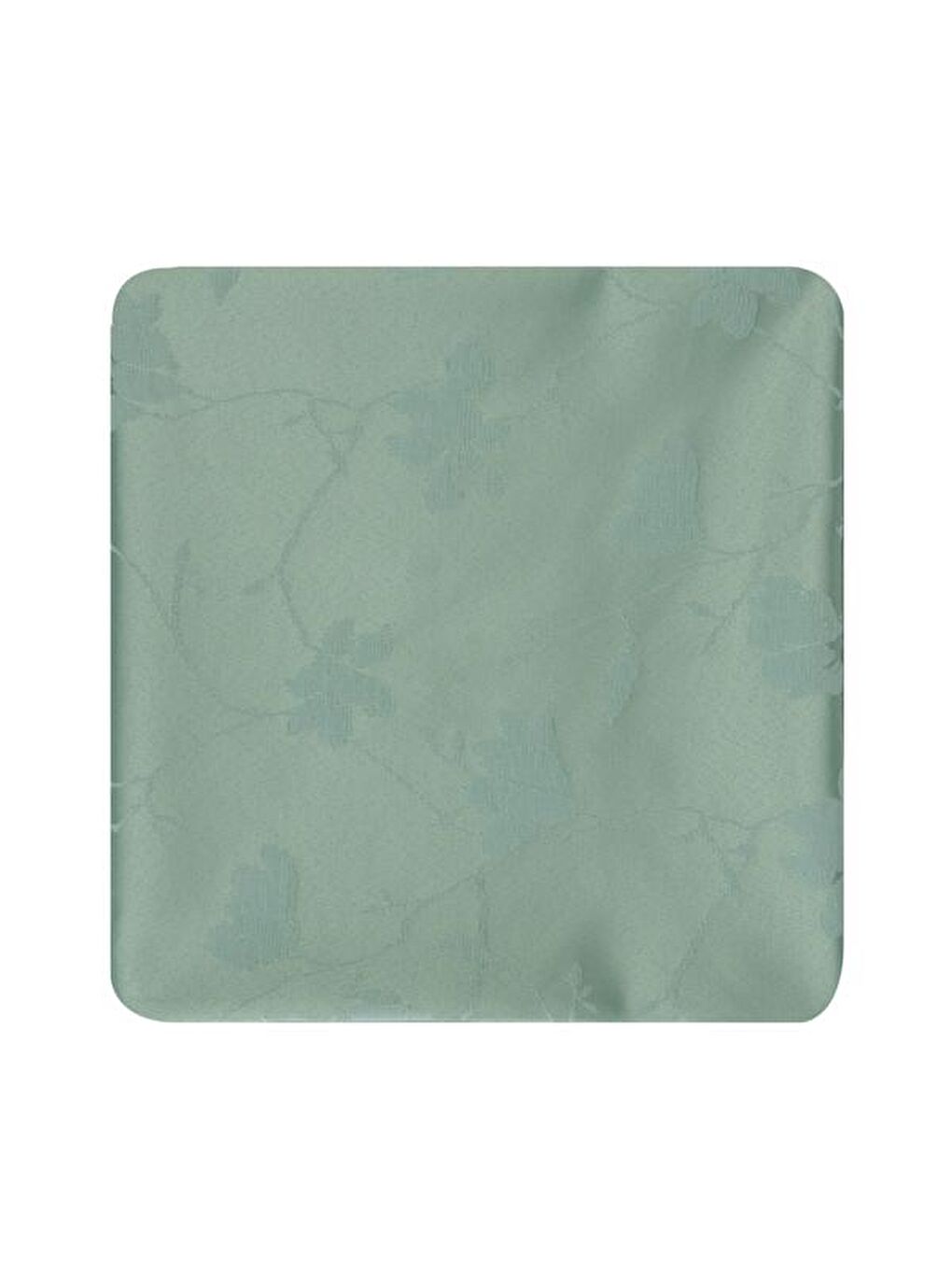 Soft Fiori Masa Örtüsü - Yeşil - 140x140 cm-1
