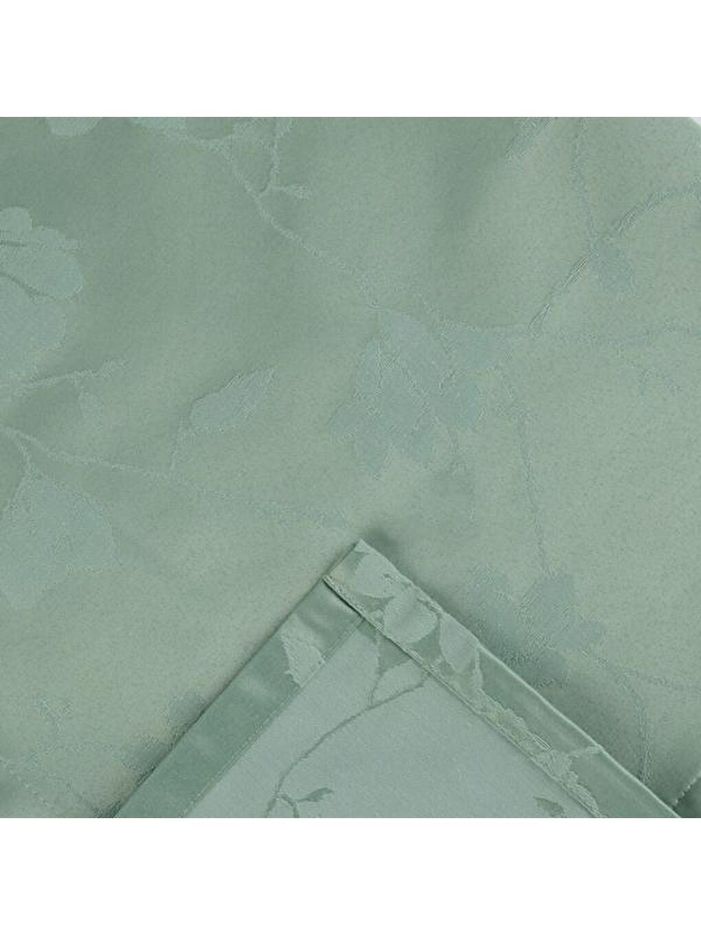 Soft Fiori Masa Örtüsü - Yeşil - 140x140 cm-2