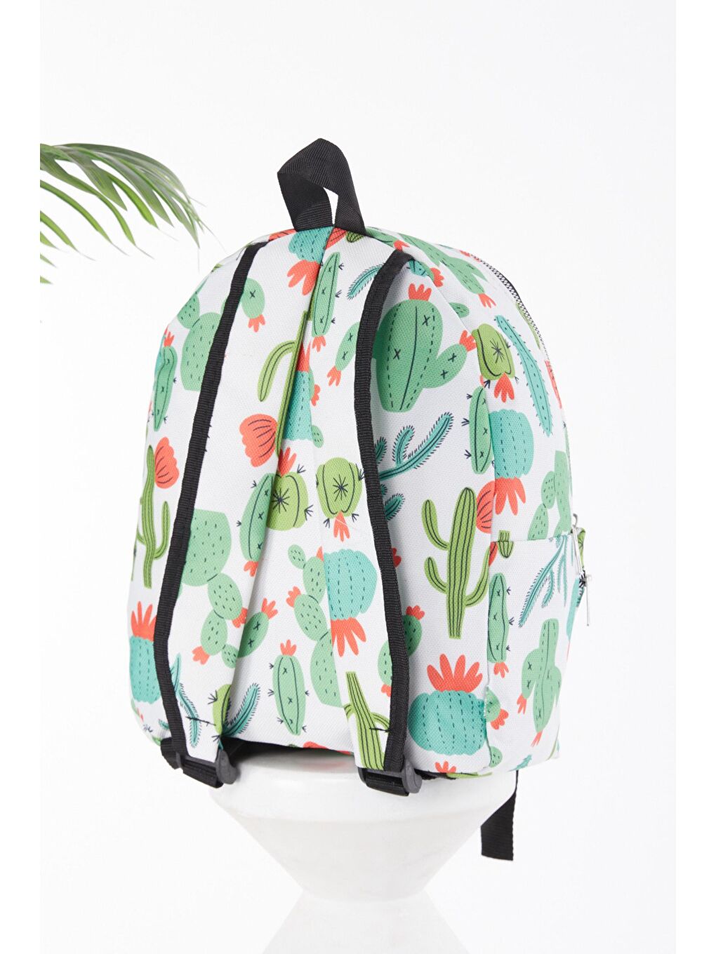 Kadın Beyaz Desenli Çanta - 24808-2