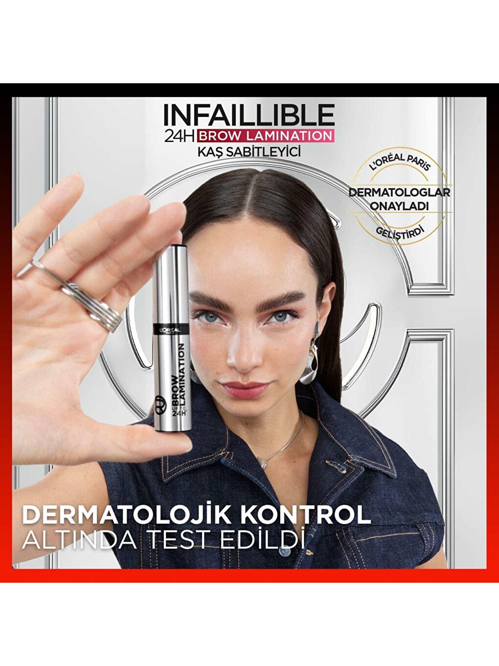 L'Oreal Paris Şeffaf Infaillible 24H Brow Lamination Şeffaf Kaş Sabitleyici - 5