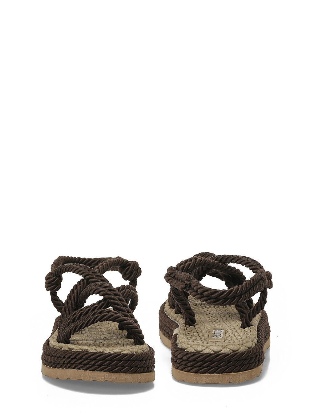 HAİLEY 6FX Kahverengi Kadın Düz Sandalet-4