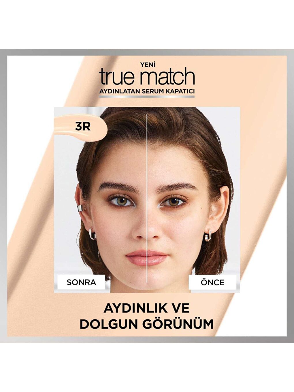 L'Oreal Paris Nude True Match Aydınlatan Serum Kapatıcı - 3R - 5