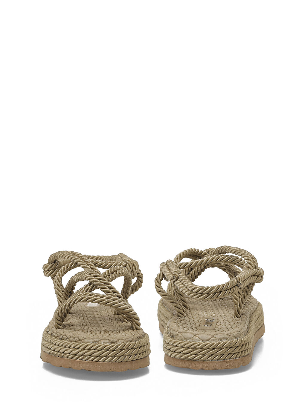 Bej HAİLEY 6FX Naturel Kadın Düz Sandalet-4