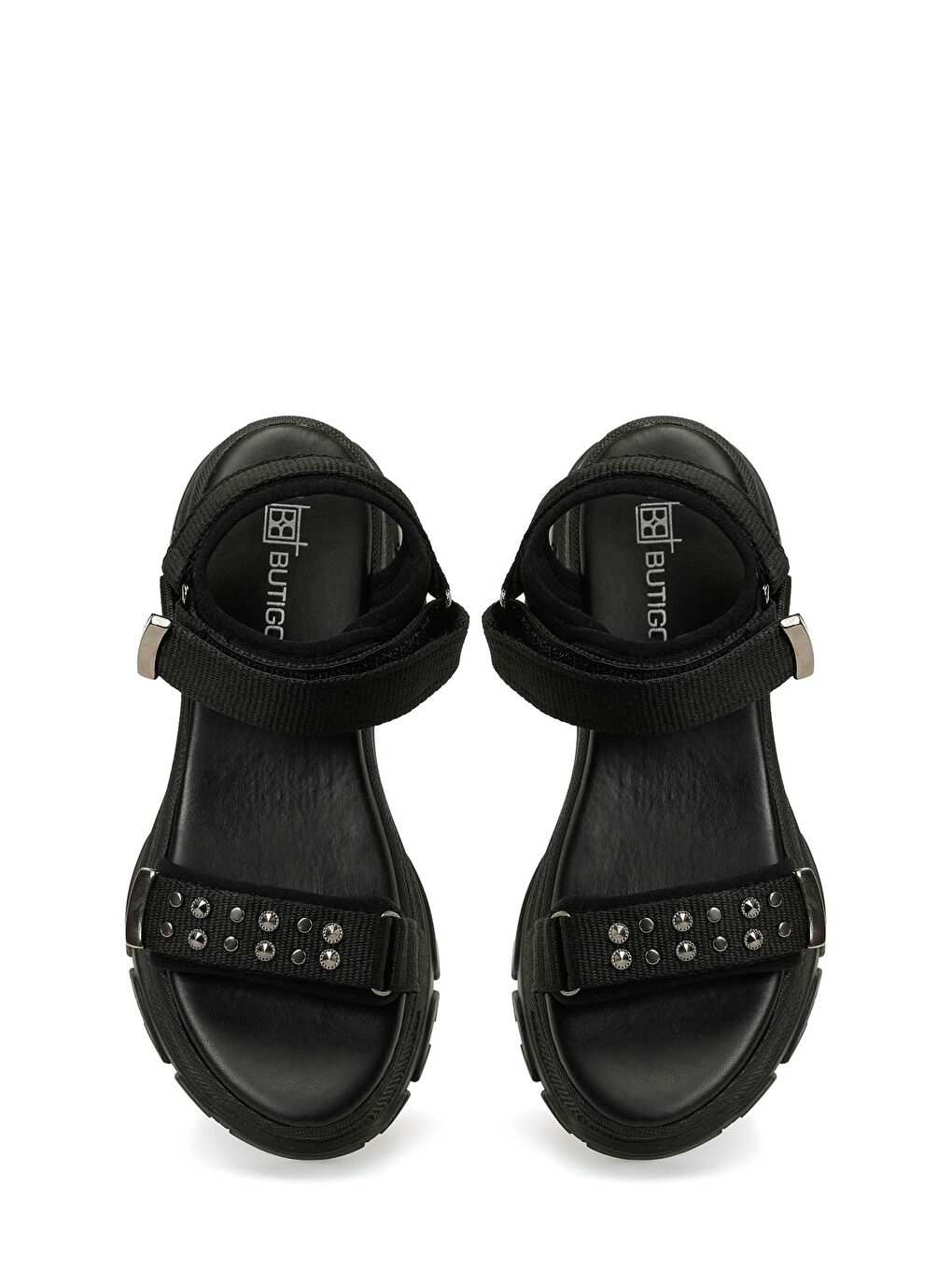 26S-304 6FX Siyah Kadın Spor Sandalet-3