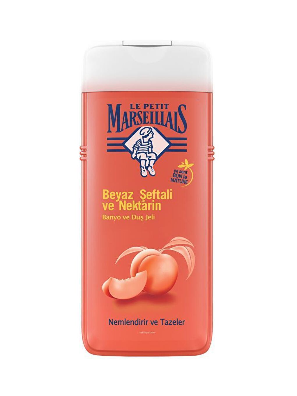 Le Petit Marseillais Renksiz Beyaz Şeftali ve Nektarin Duş Jeli 650 ml x3 - 1