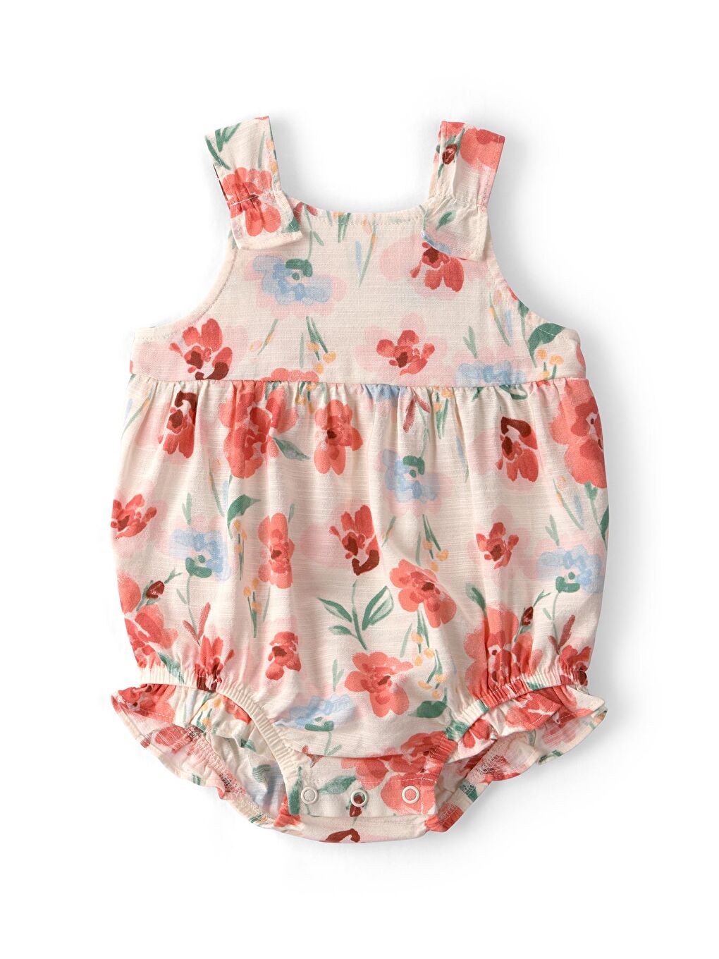 Kız Bebek Tulumlu Set 3 Ay-24 Ay Pembe-1