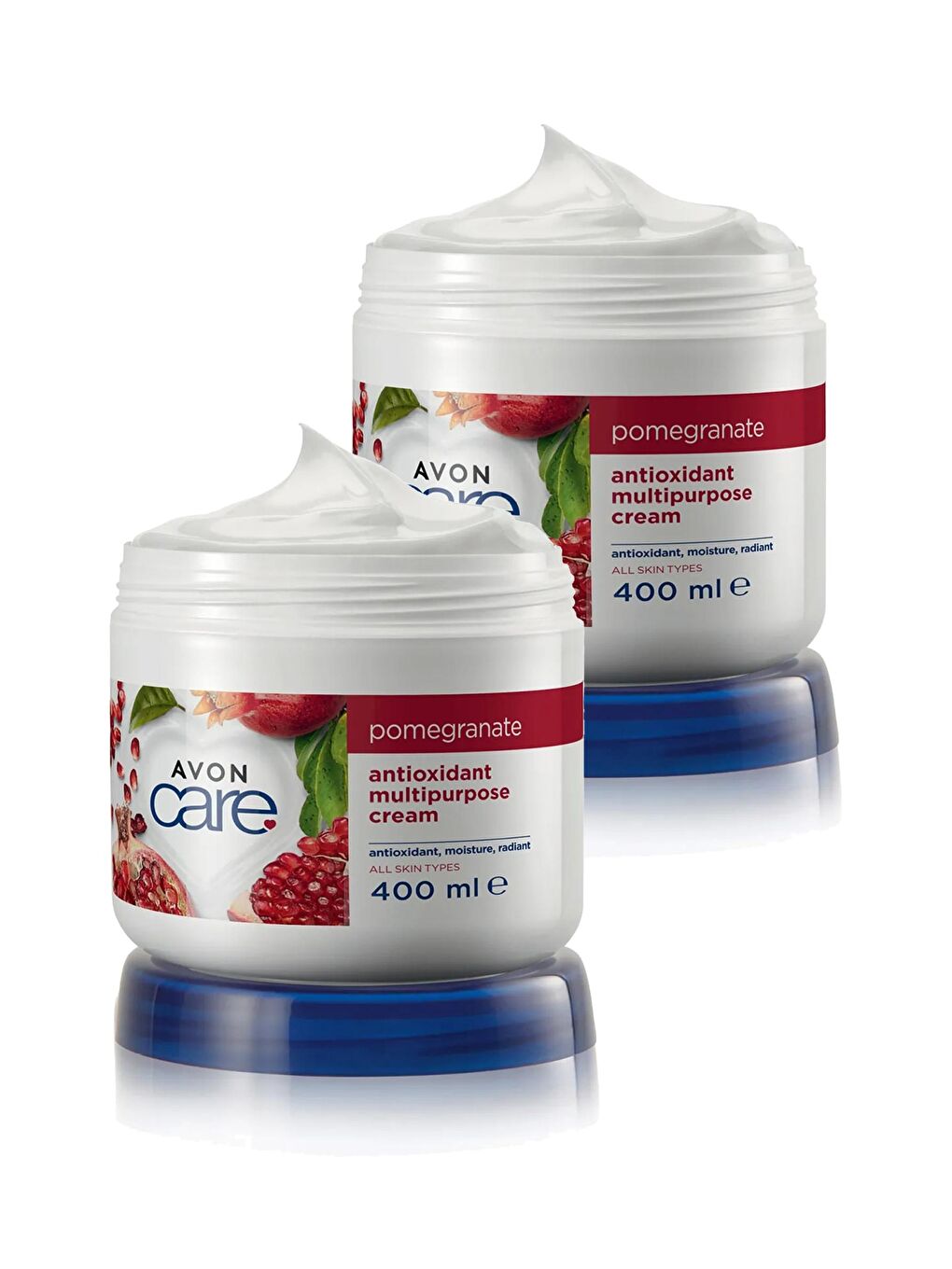 AVON Renksiz Care Nar Özü Içeren Çok Amaçlı Krem 400 Ml. İkili Set