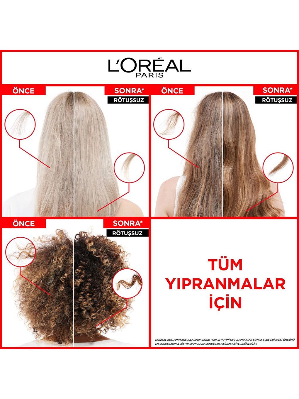 L'Oreal Paris Bond Repair Şampuan Öncesi Kurtarıcı Bakım 200ML - 3