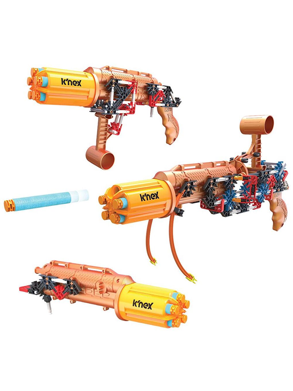 KNex Karışık K'Nex K-Force Sabertooth Rotoshot Blaster Building Set 47024 - 1