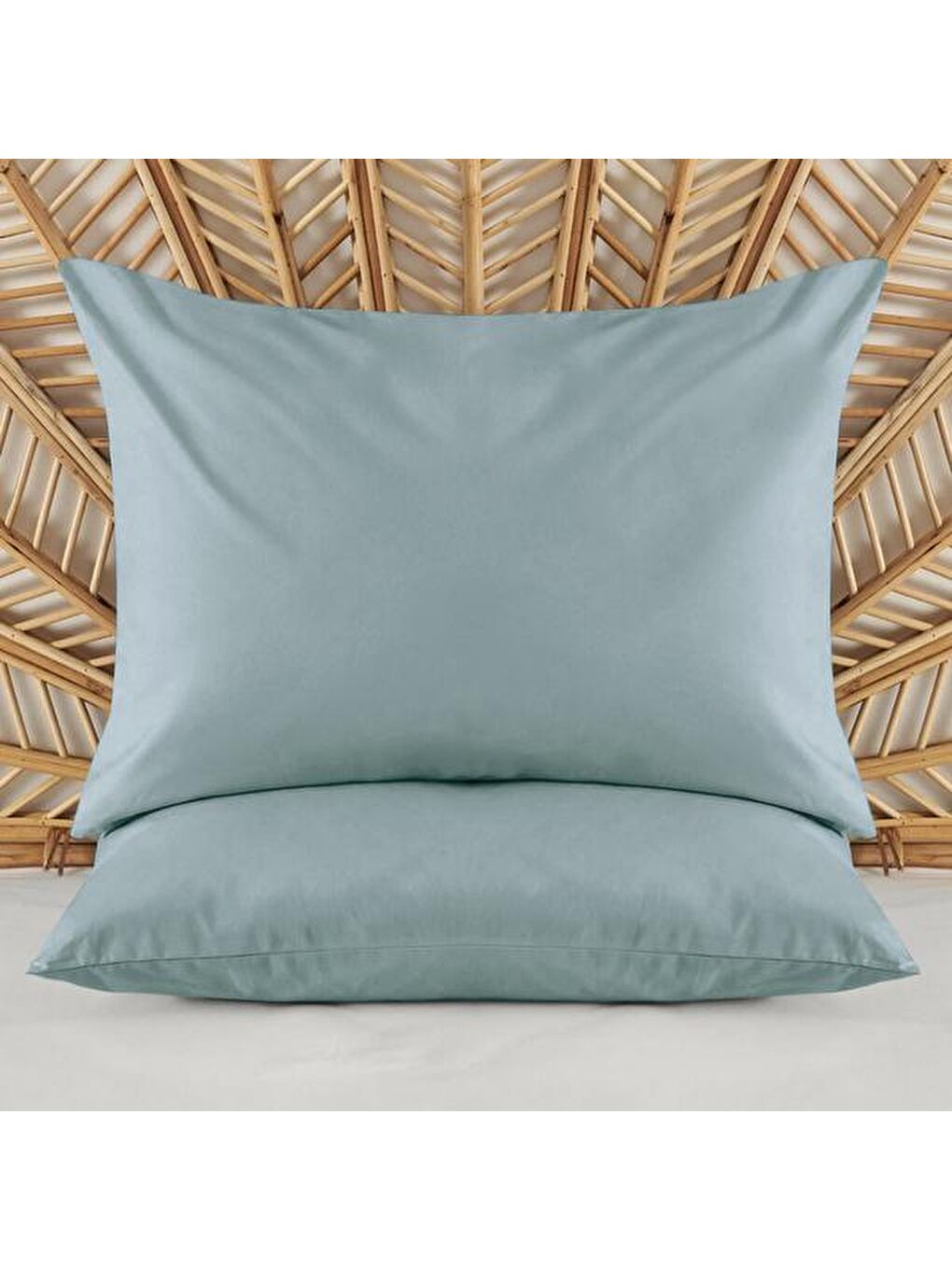 Soft 2'li Yastık Kılıfı - Mavi - 50x70 cm