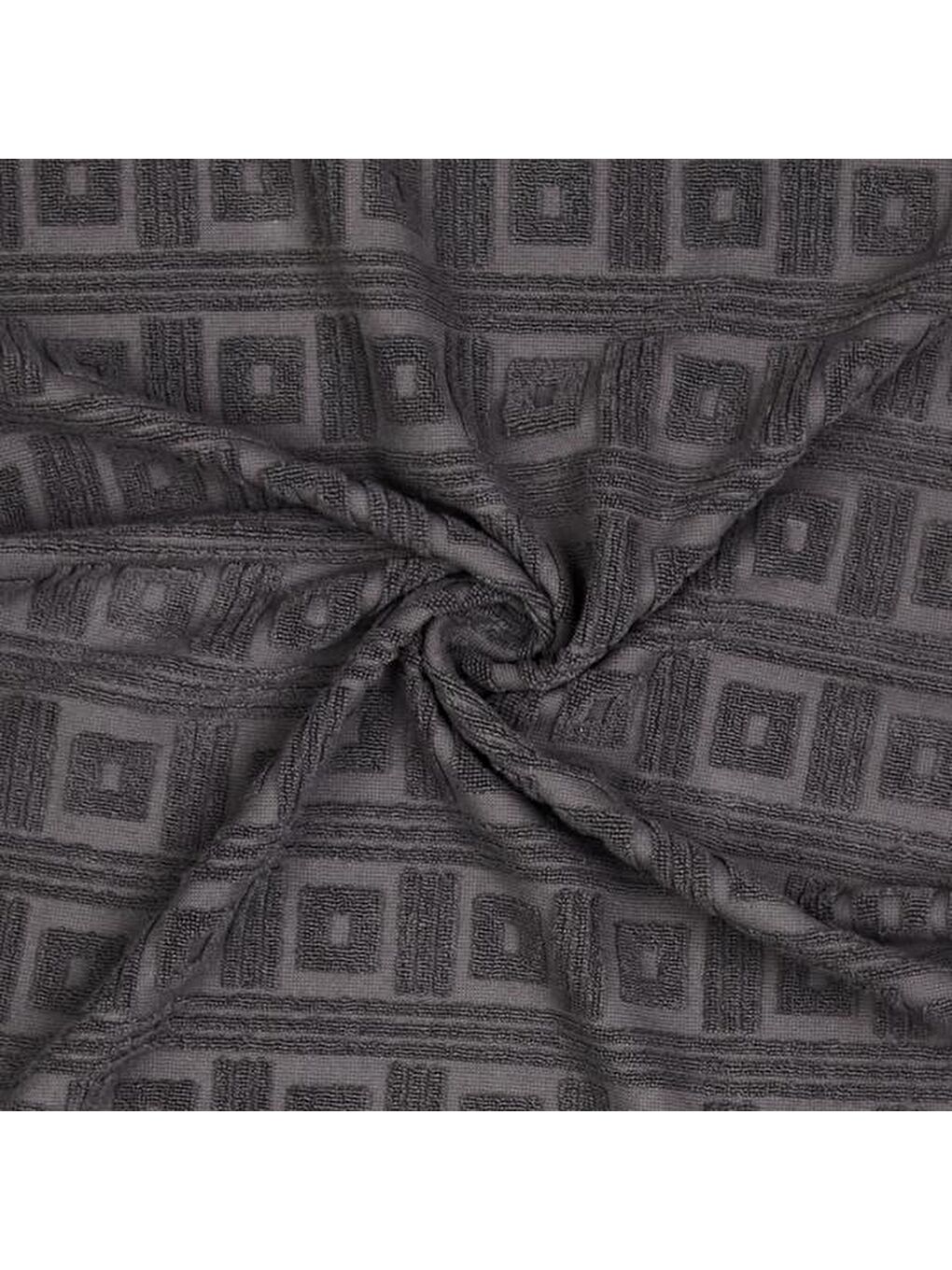 Soft Kybele Banyo Havlusu - Antrasit - 70x140 cm-2