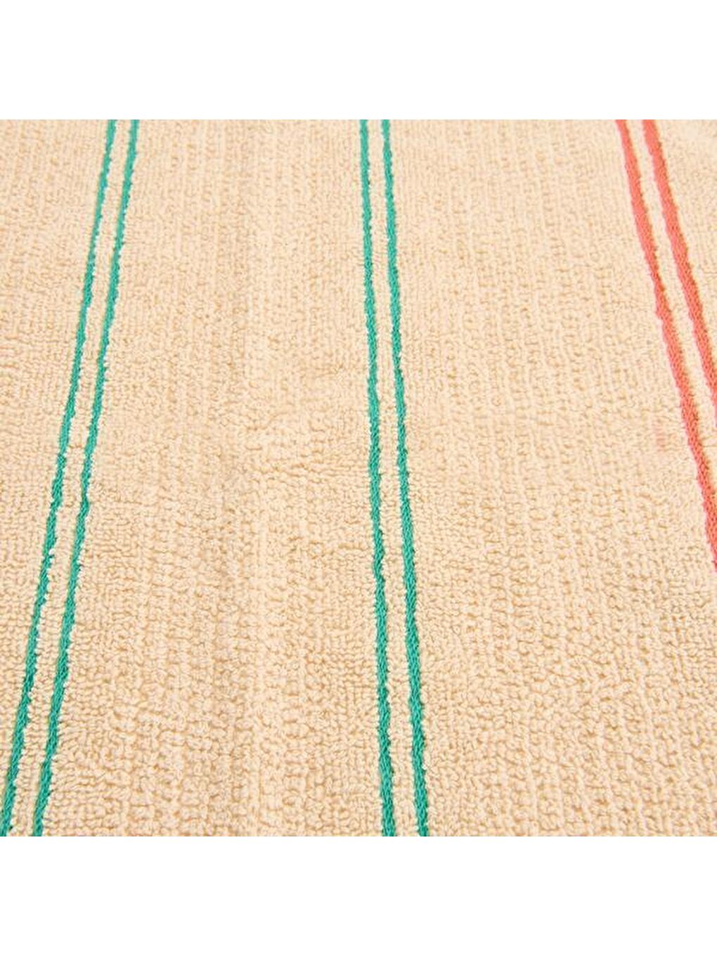 Evidea Soft Linea 2'li Havlu Seti - Bej - 30x30 cm - 1