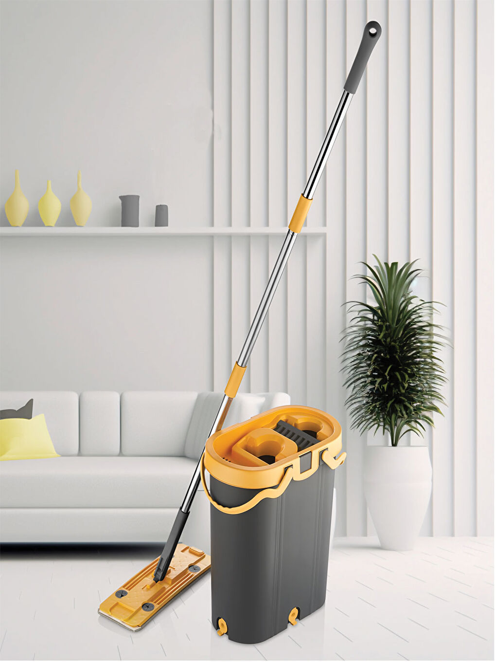 Gri Vip Ahmet Vp-495 14 Litre Bahar Temizlik Seti-1