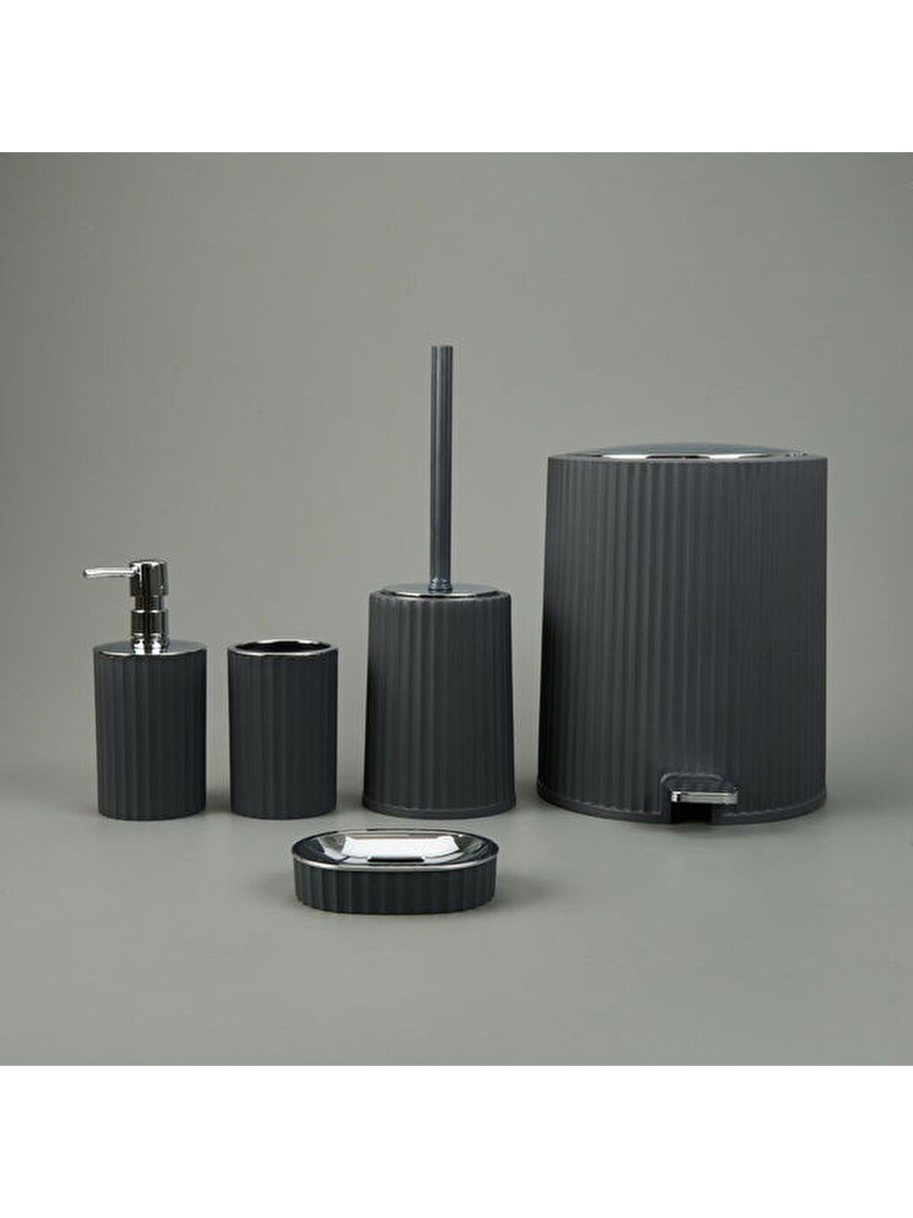 Bath Coliseum 5'li Banyo Seti - Antrasit-2