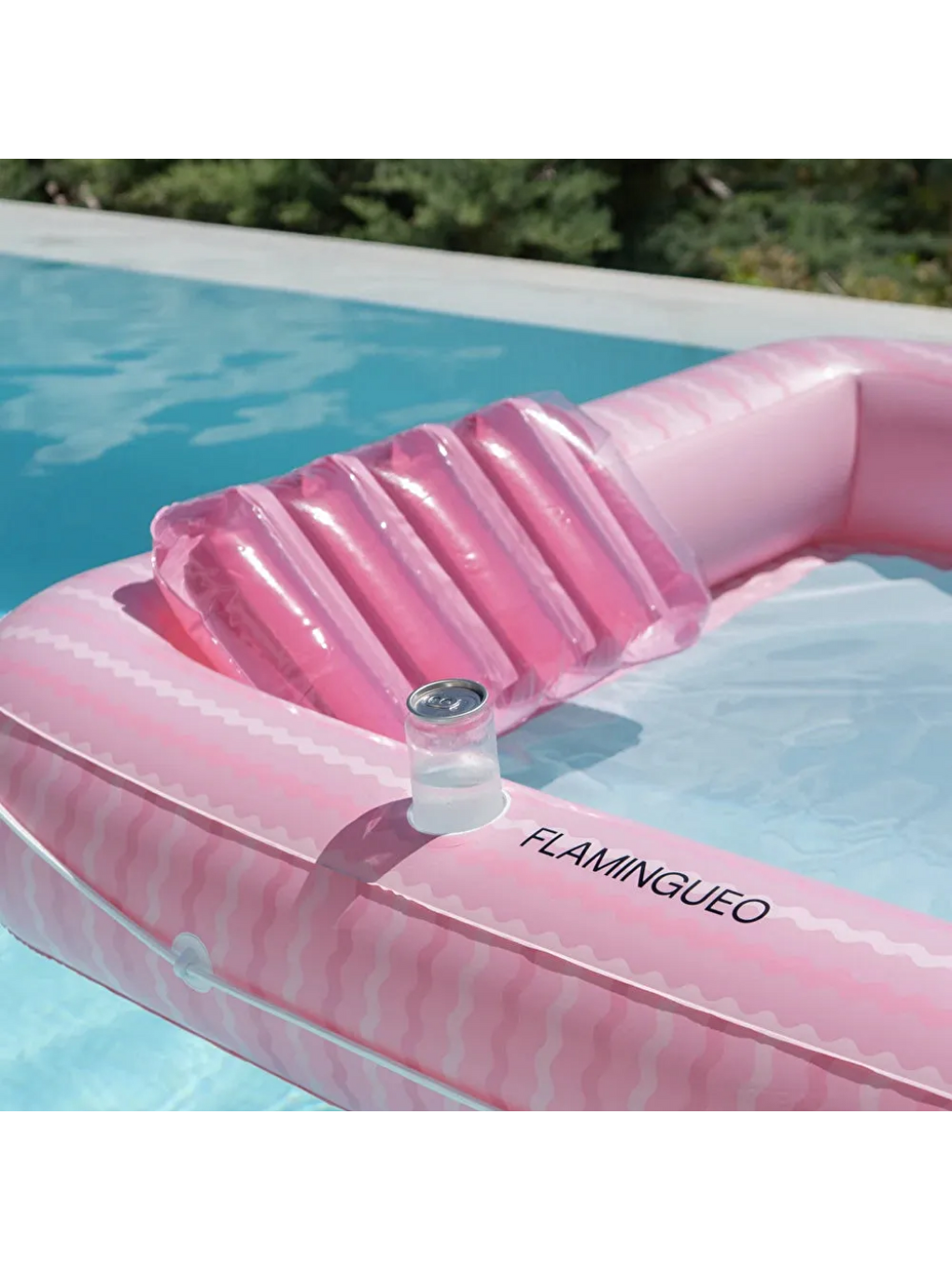 Pembe Çift Kişilik Fileli Havuz Yatağı Lola Pink-1