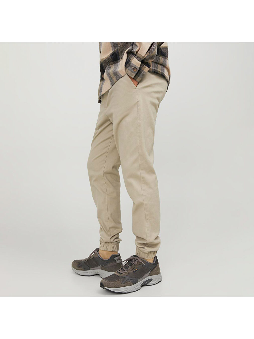 Jack & Jones Bej Gordon Dave Jogger Erkek Bej Pantolon - 1