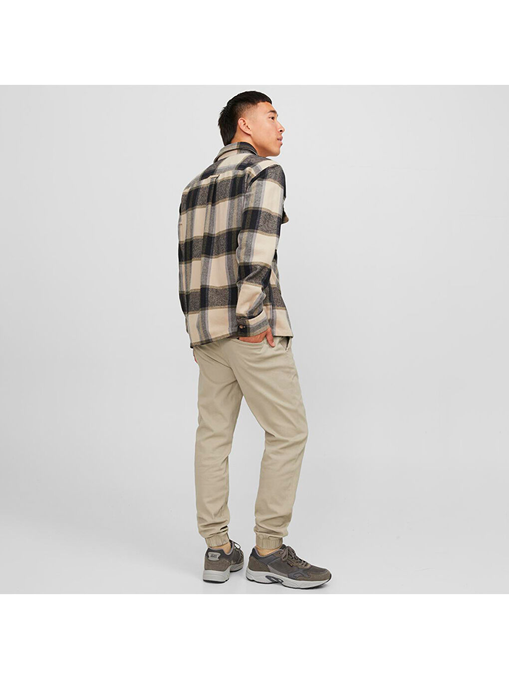 Jack & Jones Bej Gordon Dave Jogger Erkek Bej Pantolon - 4