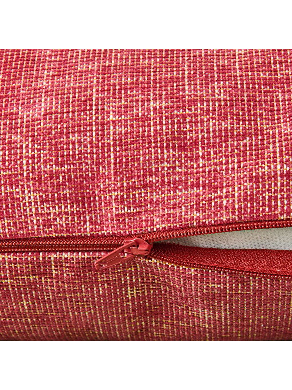 Soft Bert Kırlent - Kırmızı - 50x50 cm-4