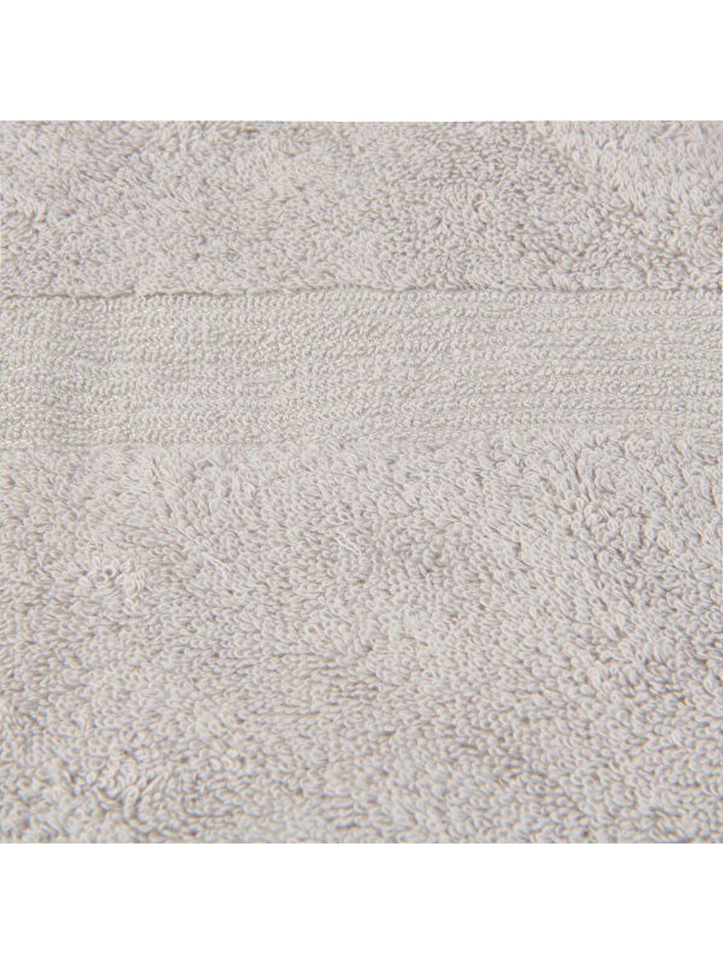 Soft Ella 2'li Hamam Seti - Gri - 50x70 cm + 70x140 cm-1