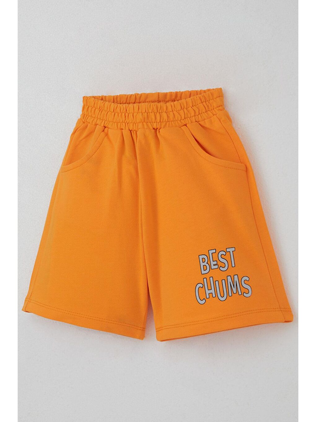 Erkek Çocuk Şortlu Takım Mavi Dünyanın Kahramanları Açık Gri Melanj (1.5-5 Yaş)-6