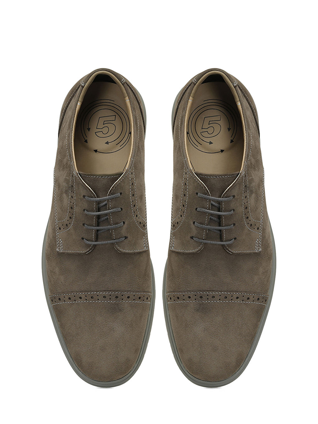 Bej 102128N.M 5FX GRI Erkek Ayakkabı-3