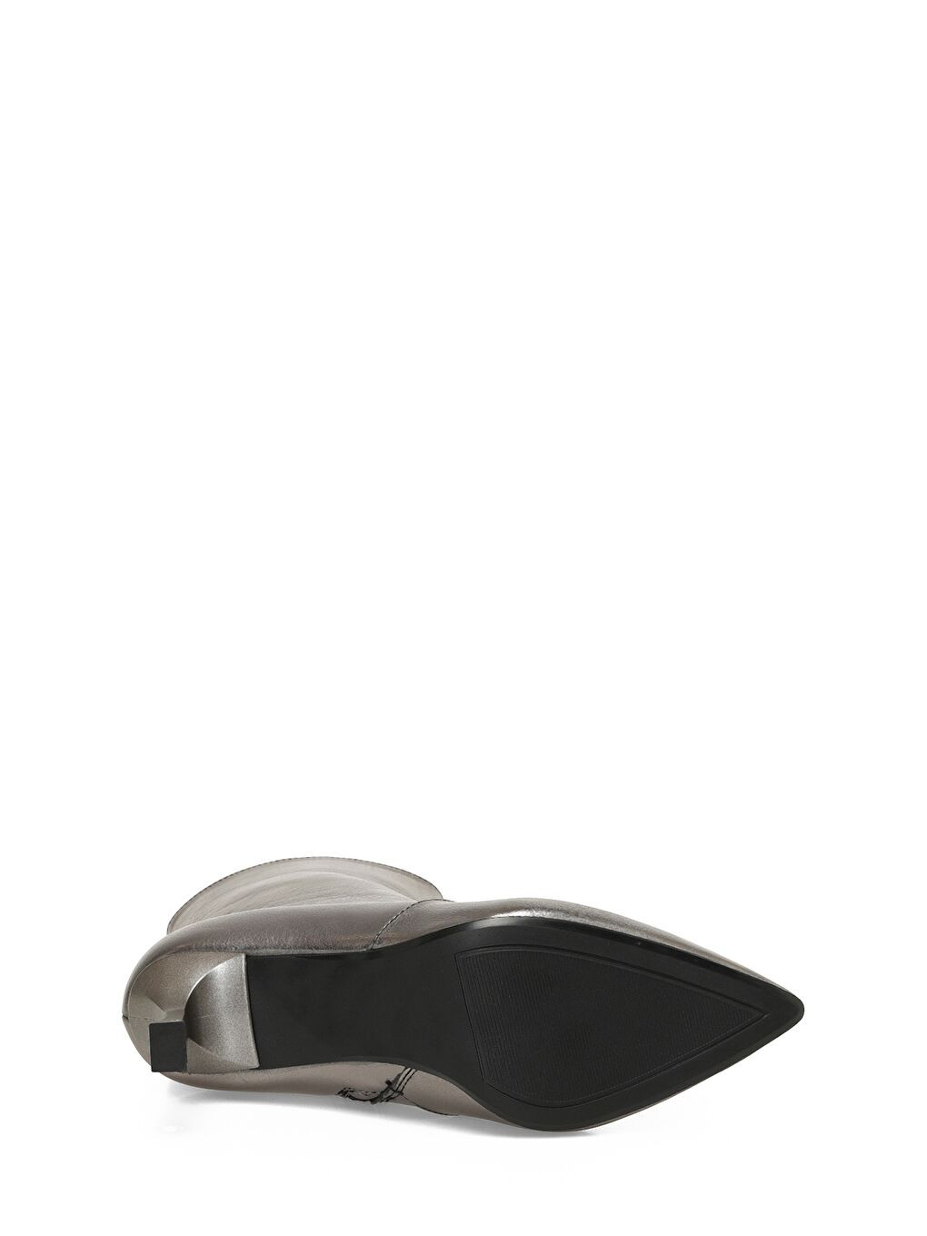 Sarı 23K-151 4PR Bronz Kadın Topuklu Bot-5