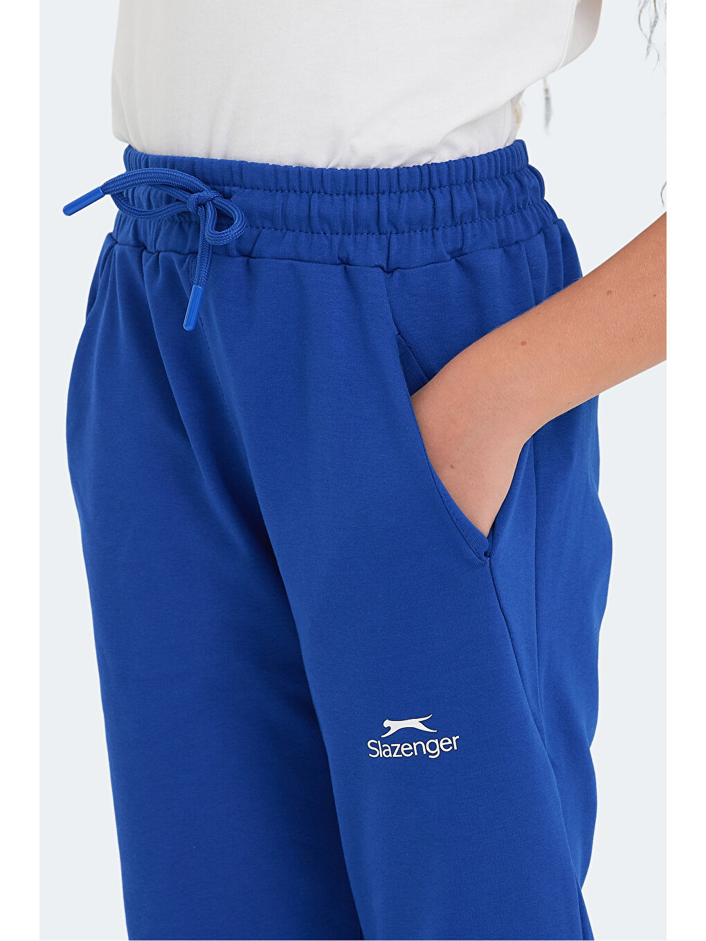 SLAZENGER LEGY Unisex Çocuk Eşofman Altı Saks Mavi - 1