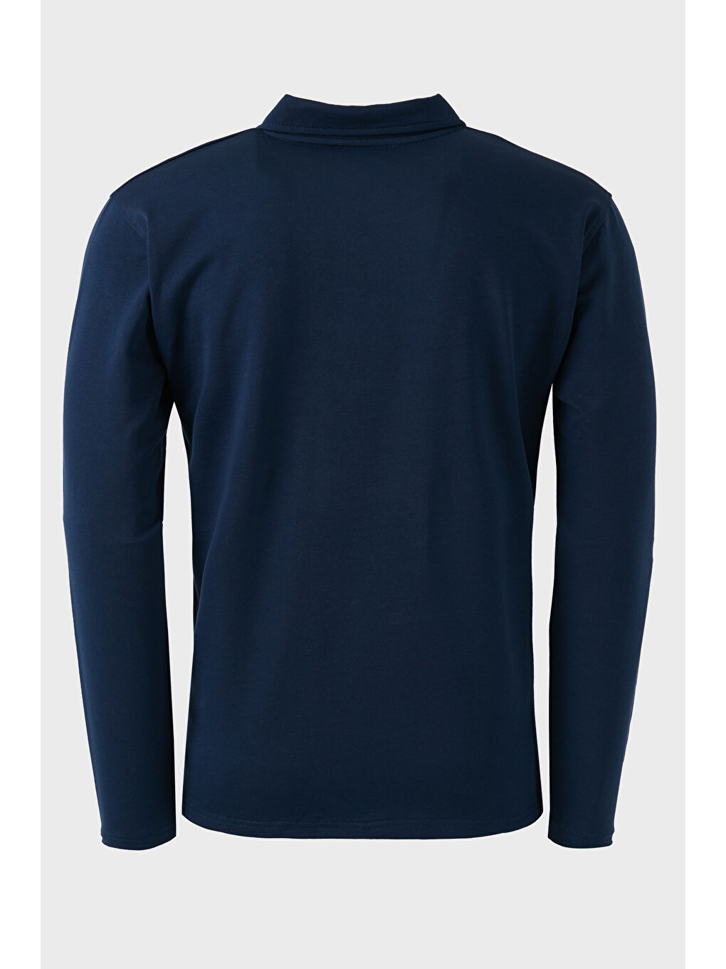 Buratti İndigo Streç Pamuklu Regular Fit Düğmeli Polo Yaka Erkek Sweat 5905727 - 2